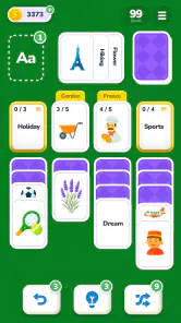 Solitario e Parole: Categorie screenshot