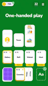 Solitario e Parole: Categorie screenshot