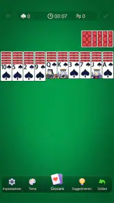 Solitario Spider screenshot