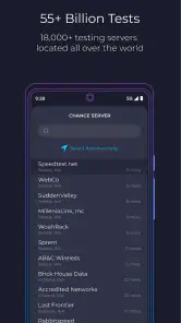 Speedtest di Ookla screenshot