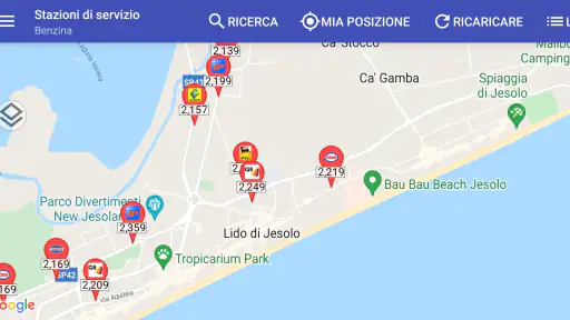 Stazioni di servizio Italia 5