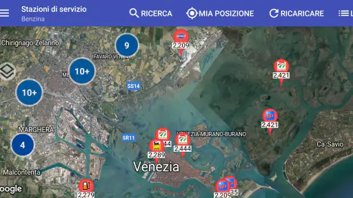 Stazioni di servizio Italia 7