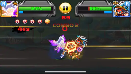 Stick Warrior SuperHero Dragon 4
