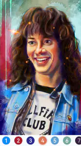 Stranger Thing Paint by Number screenshot