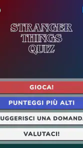 Stranger Things Quiz screenshot