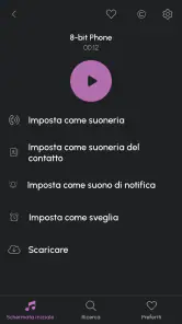 Suonerie per cellulari screenshot