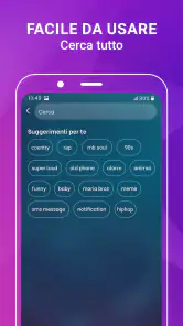 Suonerie per telefono android screenshot