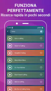 Suonerie per telefono android screenshot
