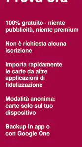 SuperCards: Carte Fedeltà screenshot