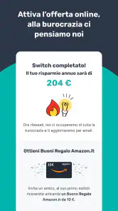 Switcho - Risparmio bollette screenshot