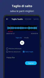 Tagliare Musica, Editor Audio 4