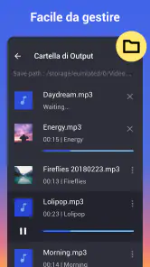 Tagliare musica, mp3 cutter screenshot