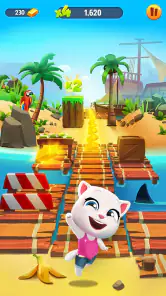 Talking Tom: Corsa all'oro screenshot