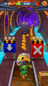Talking Tom: Corsa all'oro screenshot
