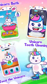 Telefono Baby Unicorno Bambini screenshot