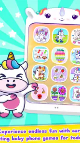 Telefono Baby Unicorno Bambini screenshot