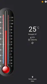 Termometro++ ambiente screenshot