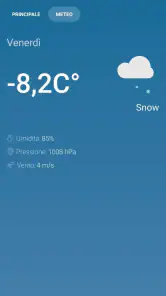Termometro da interno screenshot
