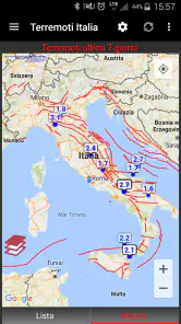 Terremoti Italia screenshot