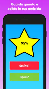 Test dell'amicizia screenshot