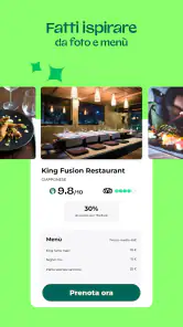 TheFork ristoranti e offerte screenshot