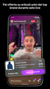 Tilt: Moda video shopping live screenshot
