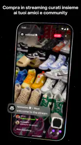 Tilt: Moda video shopping live screenshot