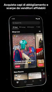 Tilt: Moda video shopping live screenshot