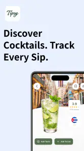 Tipsy: Cocktail Recipes & Bar screenshot