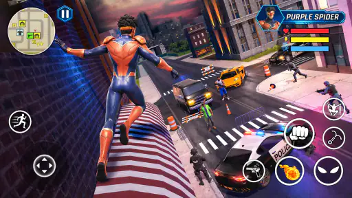 Titan Rope Hero: Vice City 5