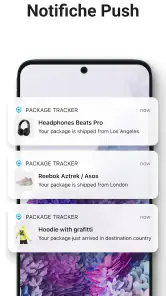 Traccia Pacco - pkge Mobile screenshot