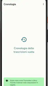 Transcriber per WhatsApp screenshot