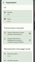 Transcriber per WhatsApp 6