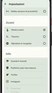 Transcriber per WhatsApp screenshot