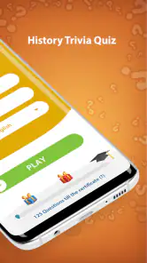 Trivia quiz storia screenshot
