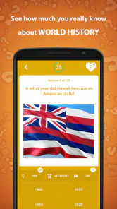 Trivia quiz storia screenshot
