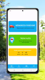 Trova auto parcheggiata: GPS 1