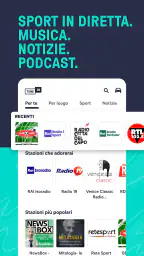 TuneIn Radio: sport e musica 1