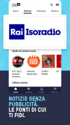 TuneIn Radio: sport e musica 2