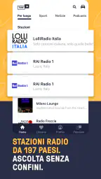 TuneIn Radio: sport e musica 4