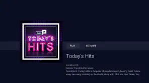 TuneIn Radio: sport e musica screenshot