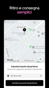 Uber - Viaggia in Italia screenshot