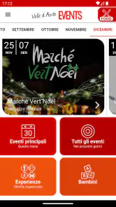 Valle d'Aosta Events screenshot