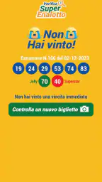 Verifica Qrcode Superenalotto 4