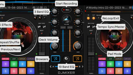 Vero Studio di mixaggio DJ 6