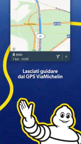 ViaMichelin GPS, Mappe screenshot