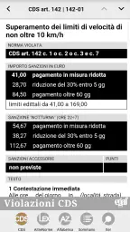 Violazioni CDS 8