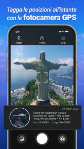 Vista satellitare-Terra mappa screenshot