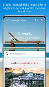 Voyage Privé - Vacanze e Hotel screenshot