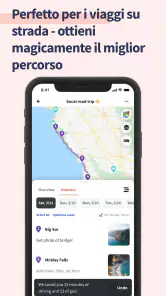 Wanderlog Viaggia Itinerario screenshot